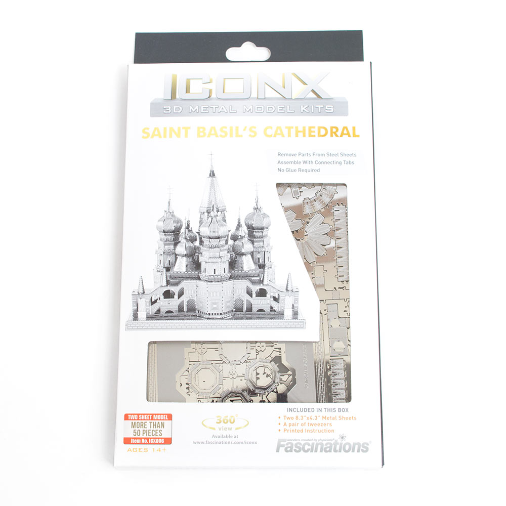 Metal Earth, Model Kit, ICX004, St Basil's Cathedral